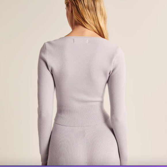 NWT Ribbed Slim Corset Sweater - Picture 4 of 5